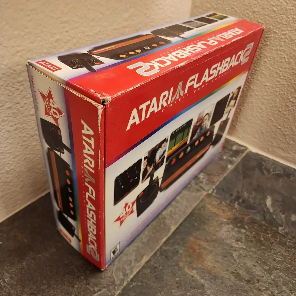 Atari Flashback 2 Classic Game Console w/ 40 Built in Games (CIB) - Atari